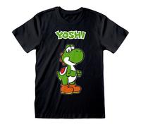 Super Mario Yoshi T-Shirt schwarz in M