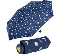 Super Mini Taschenschirm Smiley World maritim - Navy