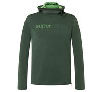 super.natural - Alpine Hooded II - Hoodie, Gr. XXL, grün (DeepForest/WillowBrough)