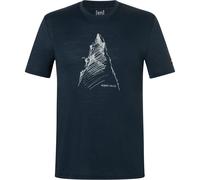Super.Natural Ascenders Herren T-Shirts blau Größe S Trekking Hautfreundlich Merinowolle