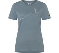 Super.Natural Bergglück Damen T-Shirts grau Größe S Trekking Hautfreundlich Merinowolle