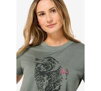 Super.Natural Brownie The Bear Bio J Damen T-Shirts oliv Größe S Lifestyle Hautfreundlich Merinowolle