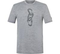 Super.Natural Carabineri Herren T-Shirts grau Größe S Trekking Hautfreundlich Merinowolle