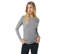 Super.Natural W Casual RIB BIO J LS cashmere grey melange (55F) XL