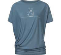 Super.Natural Cat Yoga Loose Damen T-Shirts weiss Größe XL Lifestyle | Yoga Hautfreundlich Merinowolle