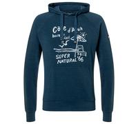 Super.Natural M Cote D'azur Hoodie blueberry/white stone (68H) L