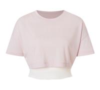 Super.natural Crop Kurzarm-t-shirt Orchid Ice / Fresh White L (SNW024570-96D-L)