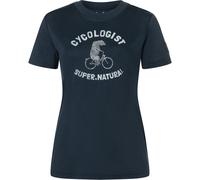Super.Natural Cycologist Bio J Damen T-Shirts blau Größe S Lifestyle Hautfreundlich Merinowolle