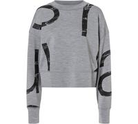 Super.Natural W Capital Logo Krissini cashmere grey melange/jet black (74F) M