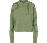 Super.Natural W Capital Logo Krissini leaf melange/chive (81G) XS