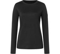 Super.Natural Damen Casual Rib Bio J Longsleeve (Größe L, schwarz)