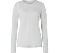 Super.Natural W Casual RIB BIO J LS white stone melange (73D) S