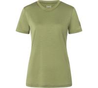 Super.Natural Damen Casual Rib Bio J T-Shirt (Größe XS, oliv)