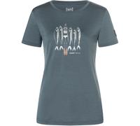 Super.Natural Damen Copper Sardine Bio J T-Shirt (Größe XS, blau)