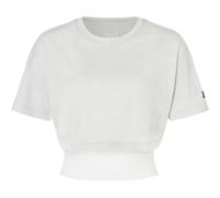 Super.Natural Damen Crop T-Shirt (Größe M, weiss)