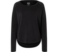 super.natural - Women's Everyday Crew - Longsleeve, Gr. L 40 - L, schwarz (JetBlack)