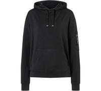 super.natural - Women's Favourite Pocket Hoodie - Merinohoodie, Gr. XL, schwarz (JetBlack)