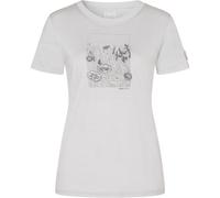Super.Natural Damen Flower Field Bio J T-Shirt (Größe XL, weiss)