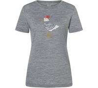 super.natural Trainingsshirt "Johnny" in Grau - Größe XL | Damen Outdoor Tops Shirts