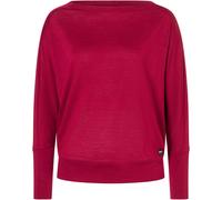 super.natural - Women's Kula Top - Merinopullover, Gr. L, rot (BeetRed)