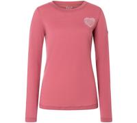 Super.Natural Damen Little Heartwood Longsleeve (Größe S, rosa)