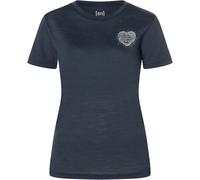 Super.Natural W Little Heartwood Tee blueberry/feather grey (W87) XS