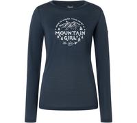 Super.Natural W Mountain Girl LS blueberry/white stone (68H) M