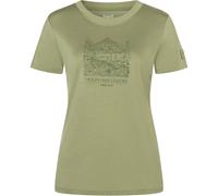 Super.Natural Damen Mountain Lovers Bio J T-Shirt (Größe XS, oliv)