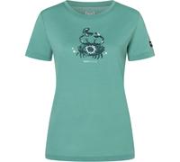 Super.Natural Damen Mrs Crab T-Shirt (Größe M, tuerkis)