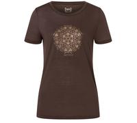 Super Natural Damen Ornament T-Shirt braun L