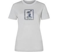 Super.Natural Damen PalIsland Bio J T-Shirt (Größe XS, grau)