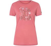 Super.Natural Damen Rock Flowers T-Shirt (Größe S, rosa)
