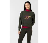 Super Natural Damen Rocket 260 Crewneck Sweatshirt schwarz S