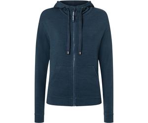 Super.Natural Damen Solution Hoodie Jacke (Größe L, blau)