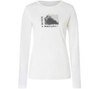Super.Natural Damen Super Mountain Bio J Longsleeve (Größe XS, weiss)
