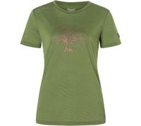 Super.Natural Damen Tree Of Knowledge T-Shirt (Größe XS, gruen)