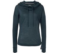 Super.Natural Damen Voyage Funnel Hoodie, Blueberry, L