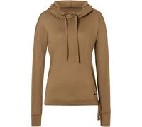 Super.Natural Damen Voyage Funnel Hoodie (Größe XL, braun)