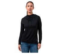 Super.Natural Damen Voyage Funnel Hoodie (Größe S, schwarz)