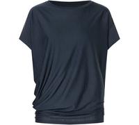super.natural - Women's Yoga Loose Bio Jersey Tee - Merinoshirt, Gr. M, blau (Blueberry)
