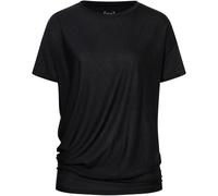 Super.Natural Damen Yoga Loose T-Shirt (Größe XS, schwarz)