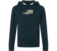 Super.Natural Dog Excursion Kinder Hoodies blau Größe 152 Trekking Hautfreundlich Merinowolle