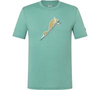 Super.Natural Duck Dive Herren T-Shirts tuerkis Größe M Lifestyle Hautfreundlich Merinowolle