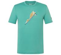 Super.Natural M Duck Dive Tee lagoon green/various (92H) XL