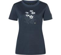 Super.Natural W Edelweiss BIO J Tee blueberry/various (W55) M