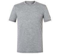 super.natural - Essential S/S - T-Shirt, Gr. M 48/50 - M, grau (CashmereGreyMelange)