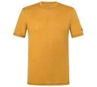 super.natural - Essential S/S - T-Shirt, Gr. XL 54 - XL, orange/gelb (DriedTobacco)
