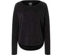 super.natural - Women's Everyday Crew - Longsleeve, Gr. S 36 - S, schwarz (JetBlack)