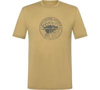 super.natural - Exploring Tee - Merinoshirt, Gr. XL, beige (Sahara/CashmereGreyMelange)