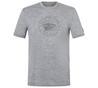 super.natural - Exploring Tee - Merinoshirt, Gr. XXL, grau (CashmereGreyMelange/CashmereGreyMelange)